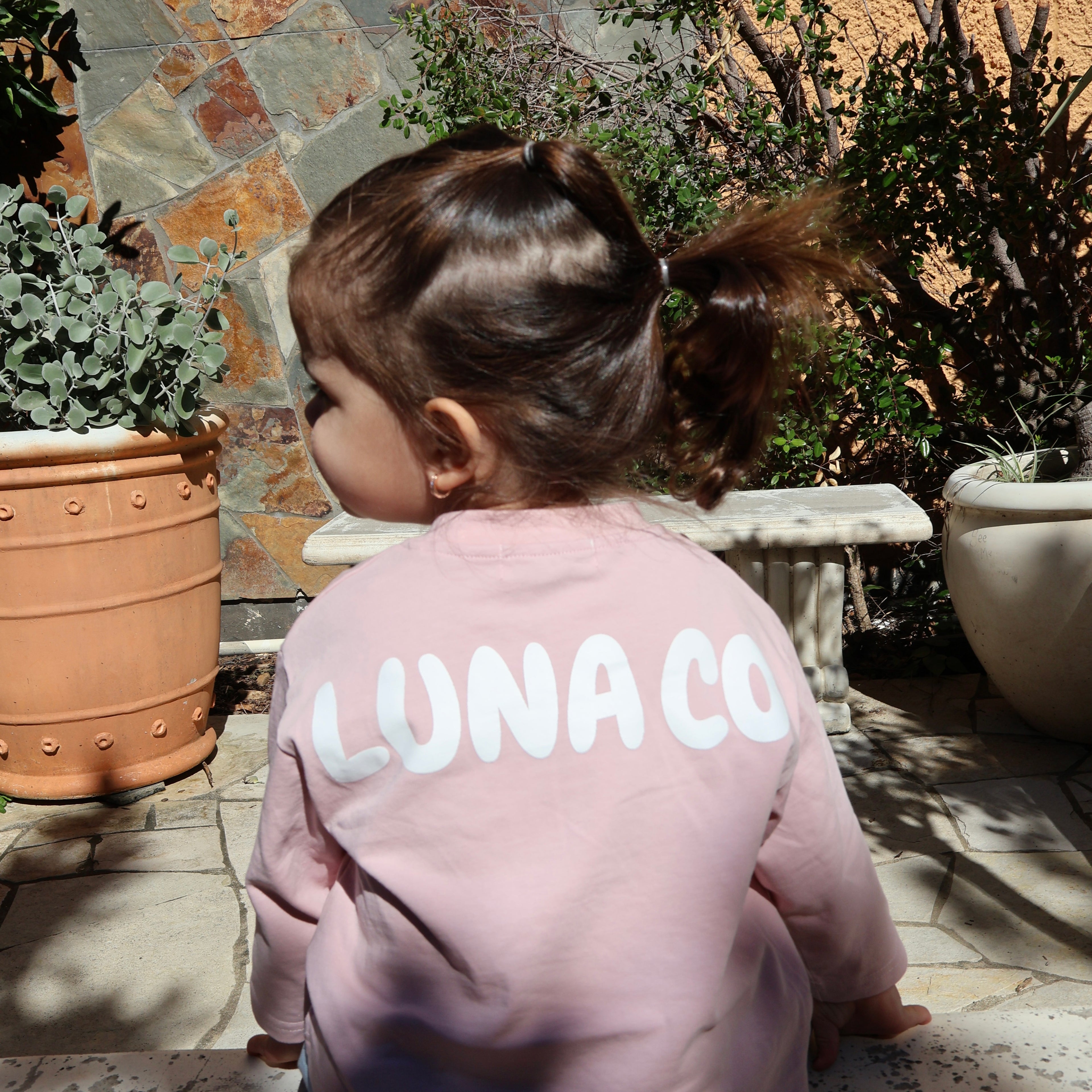 Essential Long Tee in Blossom